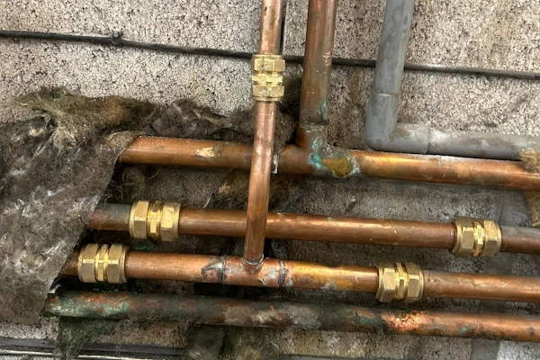 Burst Pipe Emergency Repair by Drury's Plumbing